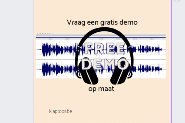 Een demo, ja of nee?